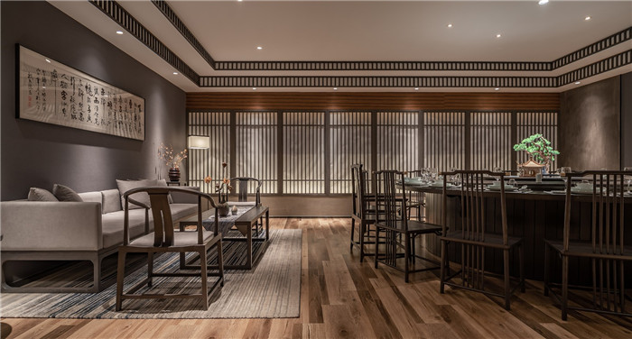 鄭州宏鈺堂裝修公司推薦高端私房菜餐廳包廂裝修設(shè)計(jì)案例 鄭州宏鈺堂裝修公司推薦高端私房菜餐廳包廂裝修設(shè)計(jì)案例