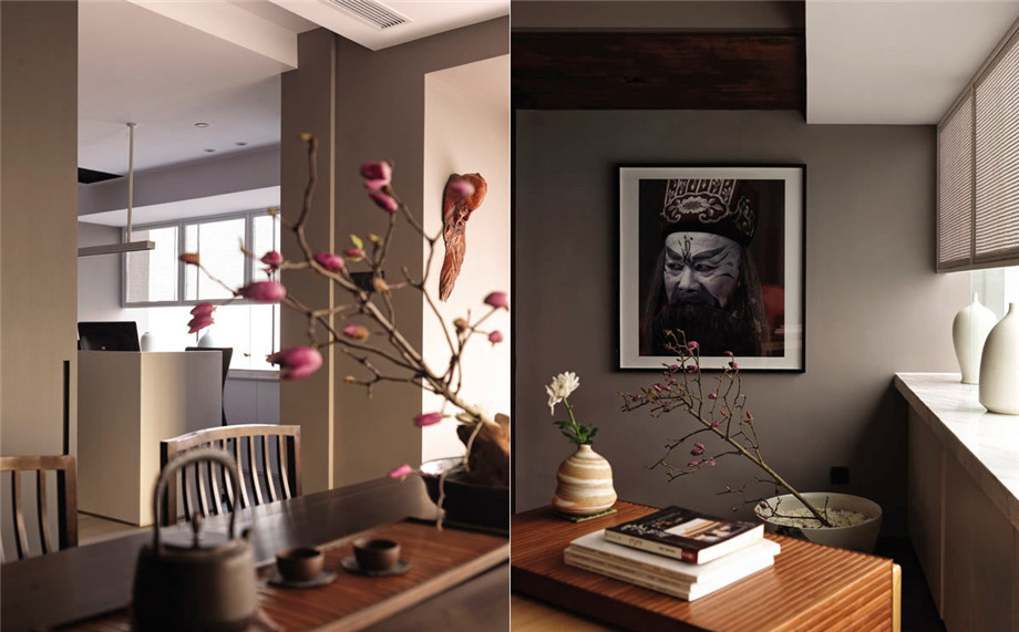 鄭州小型禪意新中式辦公室裝修實景圖 鄭州小型禪意新中式辦公室裝修實景圖