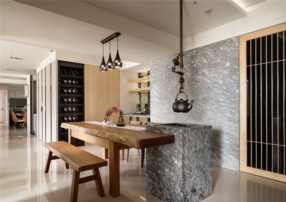 新鄭正商紅河谷雙拼別墅茶藝品酒區(qū)裝修設(shè)計方案實景圖 新鄭正商紅河谷雙拼別墅茶藝品酒區(qū)裝修設(shè)計方案實景圖