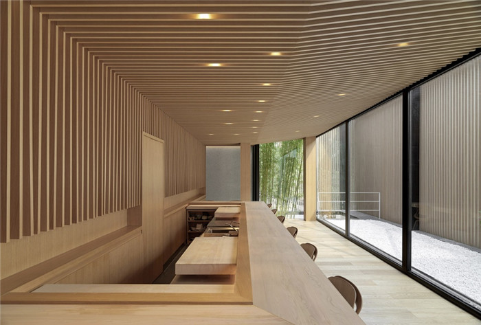 清新簡約風(fēng)日式酒吧餐廳吧臺設(shè)計(jì)方案