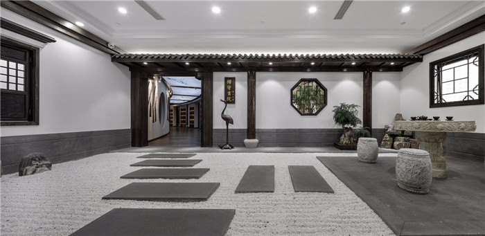 中國傳統(tǒng)書院再現(xiàn)   擇守書院國學(xué)教育培訓(xùn)機構(gòu)裝修設(shè)計案例