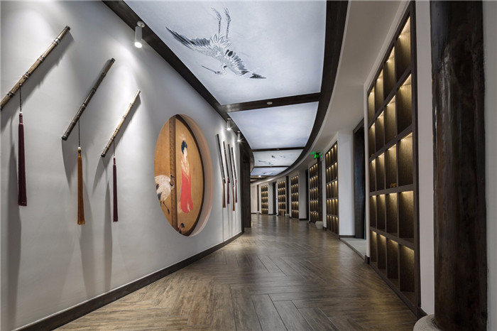 擇守書院新中式國學(xué)教育培訓(xùn)機構(gòu)裝修設(shè)計實景圖