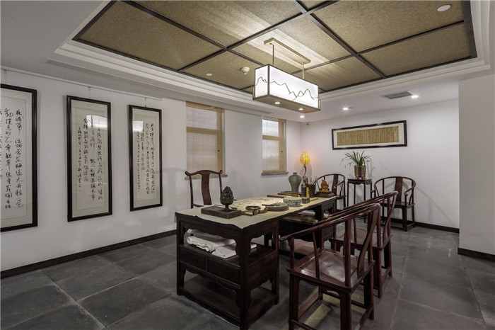 擇守書院新中式國學(xué)教育培訓(xùn)機構(gòu)裝修設(shè)計實景圖