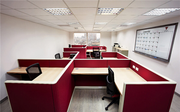 鄭州宏鈺堂分享簡約科技感小型辦公室辦公區(qū)改造裝修案例