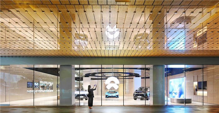 鄭州展廳裝修公司分享蔚來(lái)汽車(chē)用戶體驗(yàn)中心裝修設(shè)計(jì)方案 鄭州展廳裝修公司分享蔚來(lái)汽車(chē)用戶體驗(yàn)中心裝修設(shè)計(jì)方案