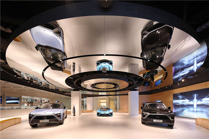 鄭州展廳裝修公司分享蔚來(lái)汽車(chē)用戶體驗(yàn)中心裝修設(shè)計(jì)案例 鄭州展廳裝修公司分享蔚來(lái)汽車(chē)用戶體驗(yàn)中心裝修設(shè)計(jì)案例