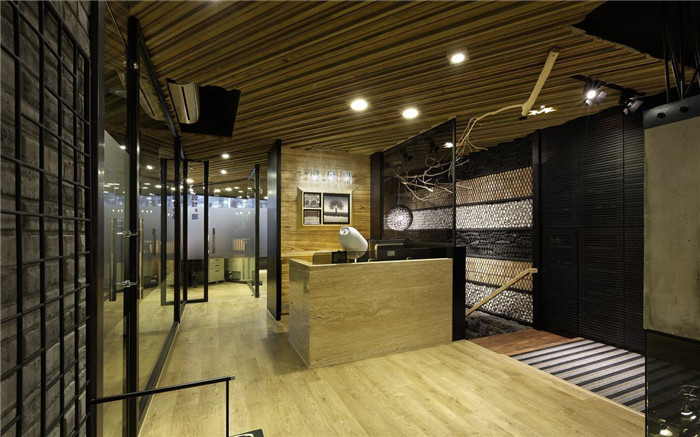 鄭州辦公室設(shè)計裝修公司分享靜謐辦公室前臺裝修方案 鄭州辦公室設(shè)計裝修公司分享靜謐辦公室前臺裝修方案