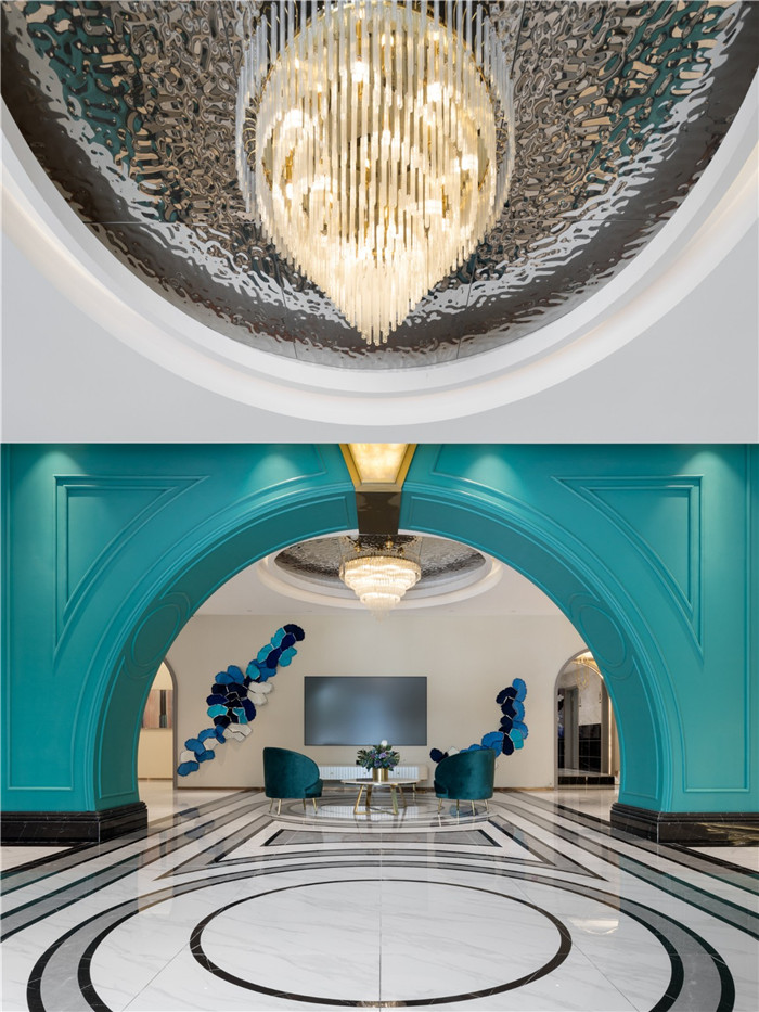 低調(diào)奢華風羽妃醫(yī)療美容醫(yī)院大廳裝修設計實景圖 低調(diào)奢華風羽妃醫(yī)療美容醫(yī)院大廳裝修設計實景圖