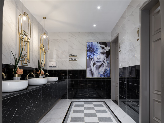 低調(diào)奢華風羽妃醫(yī)療美容醫(yī)院衛(wèi)生間裝修設計實景圖 低調(diào)奢華風羽妃醫(yī)療美容醫(yī)院衛(wèi)生間裝修設計實景圖