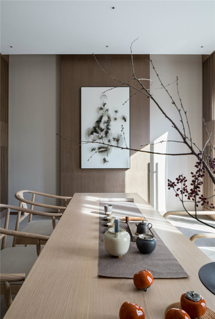 老港路新中式高端茶藝、餐飲商務(wù)餐廳裝修設(shè)計(jì)方案