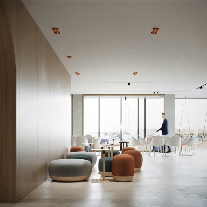 鄭州宏鈺堂推薦國(guó)外極簡(jiǎn)風(fēng)科技公司辦公設(shè)計(jì)裝修方案