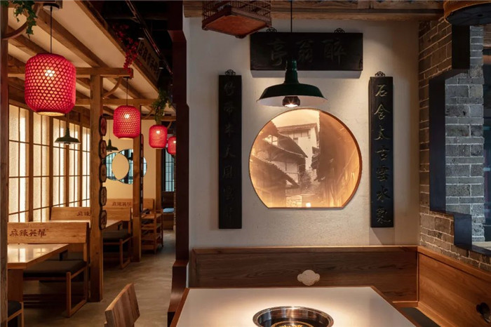 中式連鎖火鍋店裝修 麻辣英雄火鍋店裝修設(shè)計方案 中式連鎖火鍋店裝修 麻辣英雄火鍋店裝修設(shè)計方案