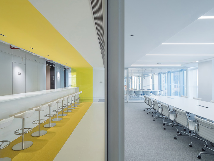 極簡風(fēng)海鏈科技深圳總部辦公室會議室裝修設(shè)計圖