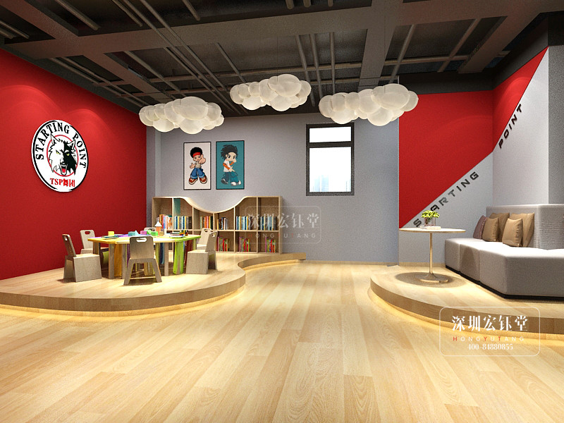 鄭州TSP舞蹈藝術(shù)培訓(xùn)中心休閑區(qū)裝修效果圖 鄭州TSP舞蹈藝術(shù)培訓(xùn)中心休閑區(qū)裝修效果圖