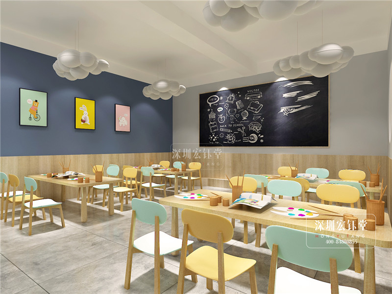 鄭州TSP舞蹈藝術(shù)培訓(xùn)中心美術(shù)教室裝修效果圖 鄭州TSP舞蹈藝術(shù)培訓(xùn)中心美術(shù)教室裝修效果圖