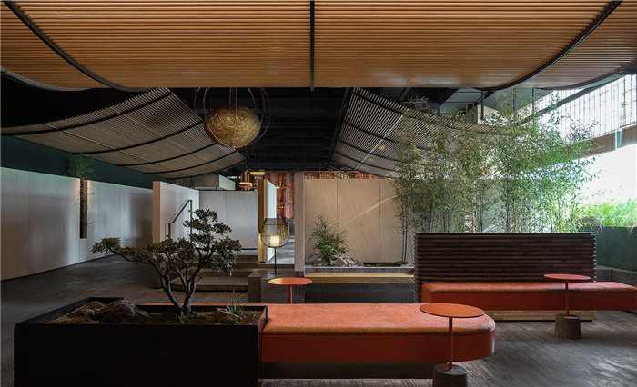 鄭州宏鈺堂推薦質(zhì)樸安靜的淺喜火鍋店等候區(qū)裝修設(shè)計(jì)方案 鄭州宏鈺堂推薦質(zhì)樸安靜的淺喜火鍋店等候區(qū)裝修設(shè)計(jì)方案