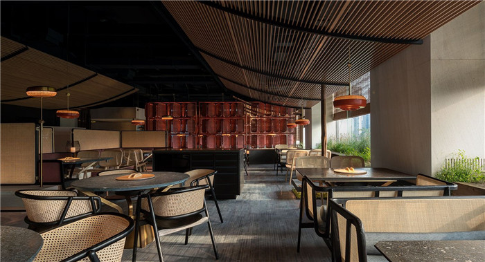 鄭州宏鈺堂推薦質(zhì)樸安靜的淺喜火鍋店用餐區(qū)裝修設(shè)計(jì)方案 鄭州宏鈺堂推薦質(zhì)樸安靜的淺喜火鍋店用餐區(qū)裝修設(shè)計(jì)方案