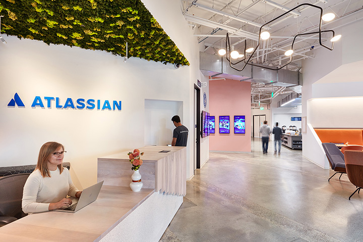 最受年輕人喜愛(ài)的軟件公司辦公室前臺(tái)裝修設(shè)計(jì)方案 最受年輕人喜愛(ài)的軟件公司辦公室前臺(tái)裝修設(shè)計(jì)方案