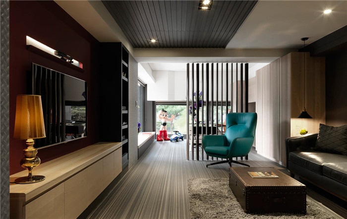 100平精致LOFT風(fēng)私人辦公室裝修設(shè)計實景圖