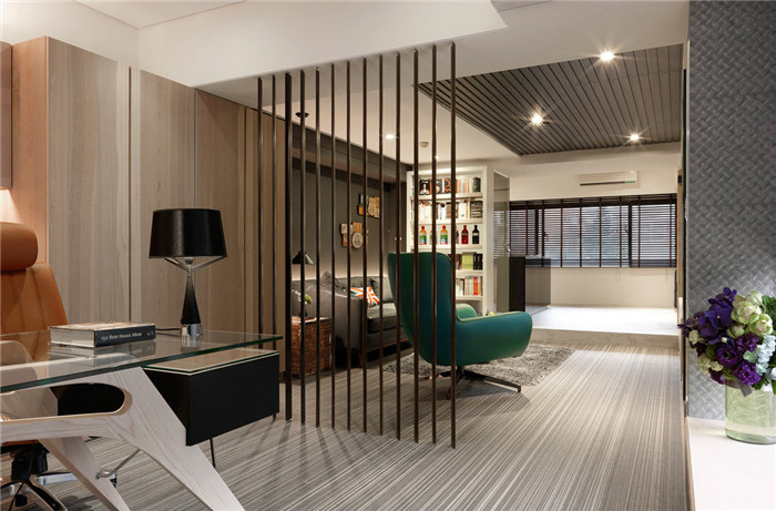 100平精致LOFT風(fēng)私人辦公室裝修設(shè)計案例