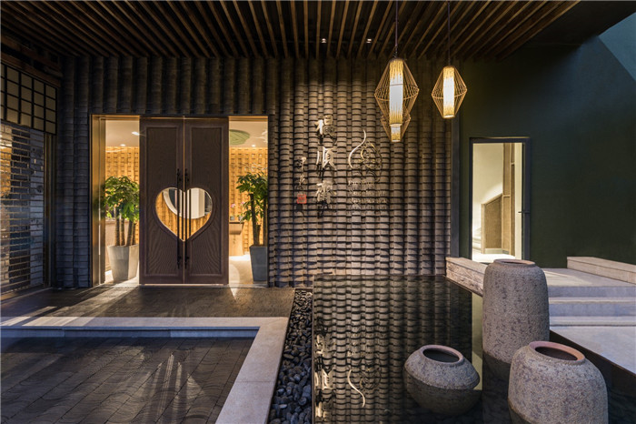 鄭州中餐廳裝修公司推薦福順齋中餐廳入口裝修設(shè)計方案 鄭州中餐廳裝修公司推薦福順齋中餐廳入口裝修設(shè)計方案