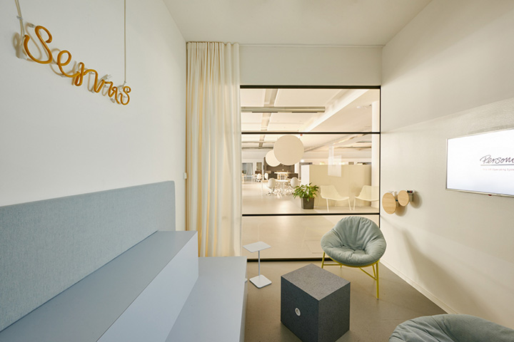 極簡LOFT風(fēng)年輕的軟件初創(chuàng)公司辦公室裝修設(shè)計圖