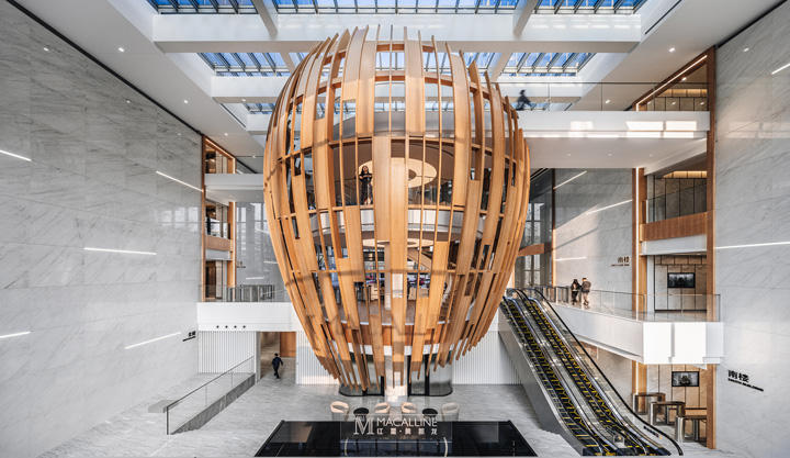 以家為主題的紅星美凱龍總部辦公樓裝置藝術(shù)裝修設(shè)計案例 以家為主題的紅星美凱龍總部辦公樓裝置藝術(shù)裝修設(shè)計案例