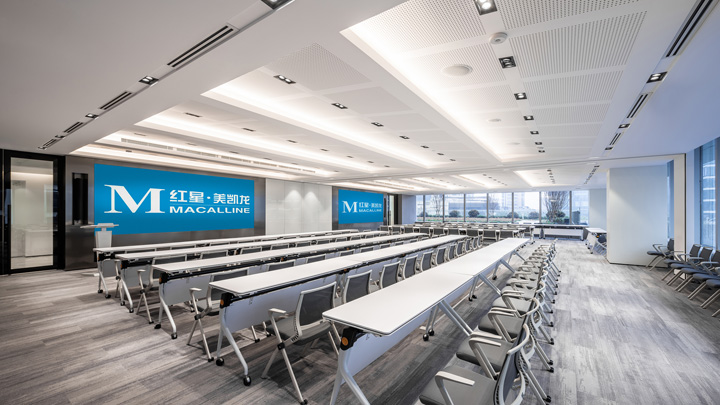 以家為主題的紅星美凱龍總部辦公樓大培訓室裝修設(shè)計方案 以家為主題的紅星美凱龍總部辦公樓大培訓室裝修設(shè)計方案