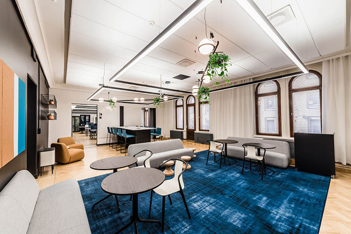 時(shí)尚優(yōu)雅的Vainu軟件公司辦公室改造設(shè)計(jì)裝修方案 時(shí)尚優(yōu)雅的Vainu軟件公司辦公室改造設(shè)計(jì)裝修方案