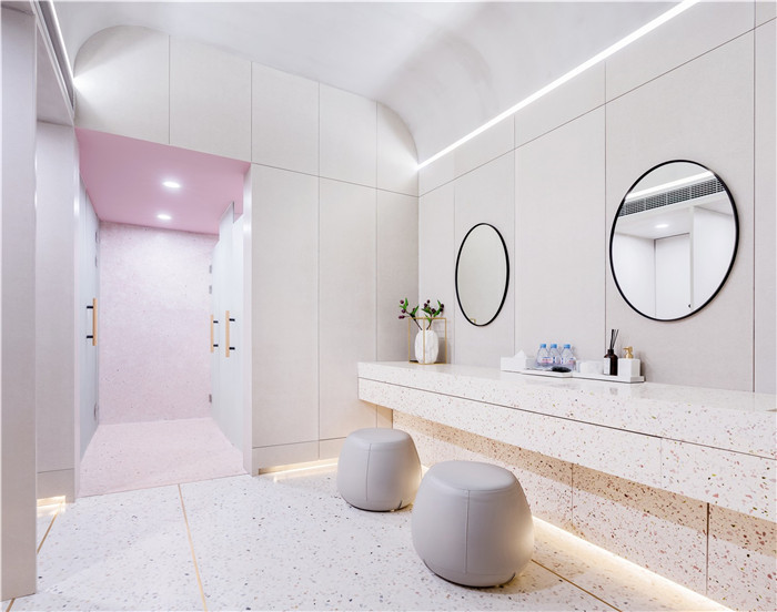 鄭州醫(yī)美裝修公司推薦C+SPA美容美體中心淋浴室裝修設計圖 鄭州醫(yī)美裝修公司推薦C+SPA美容美體中心淋浴室裝修設計圖