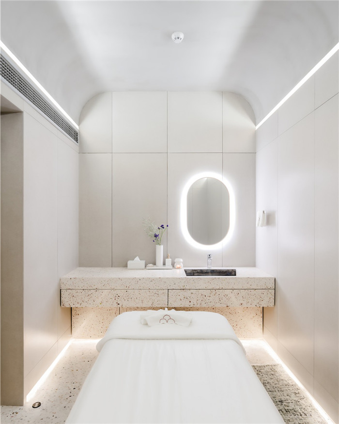 鄭州醫(yī)美裝修公司推薦C+SPA美容美體中心VIP室裝修設計圖 鄭州醫(yī)美裝修公司推薦C+SPA美容美體中心VIP室裝修設計圖