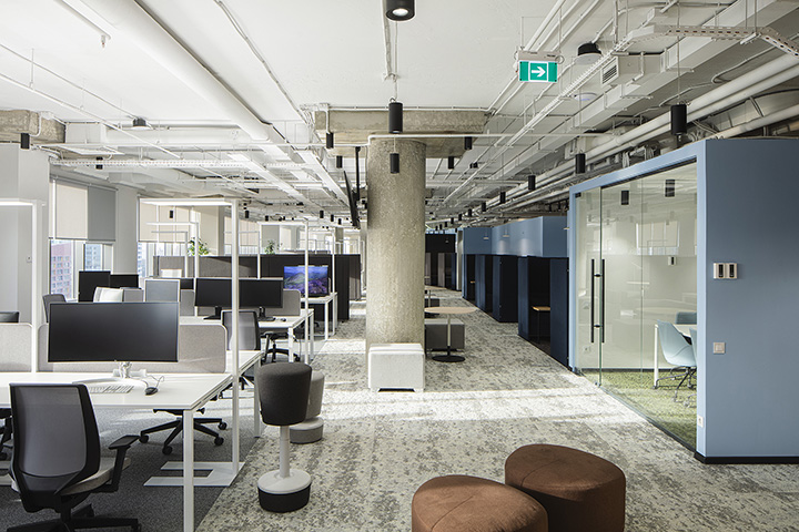 移動辦公理念下工業(yè)風互聯(lián)網(wǎng)企業(yè)辦公室裝修設計方案 移動辦公理念下工業(yè)風互聯(lián)網(wǎng)企業(yè)辦公室裝修設計方案