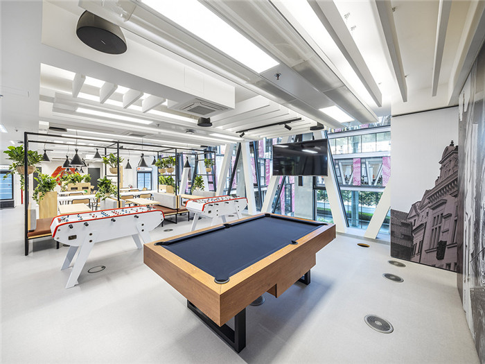 美國閃存制造科技公司可持續(xù)環(huán)保辦公裝修設(shè)計(jì)方案