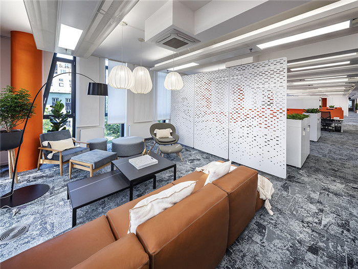 美國閃存制造科技公司可持續(xù)環(huán)保辦公裝修設(shè)計(jì)方案