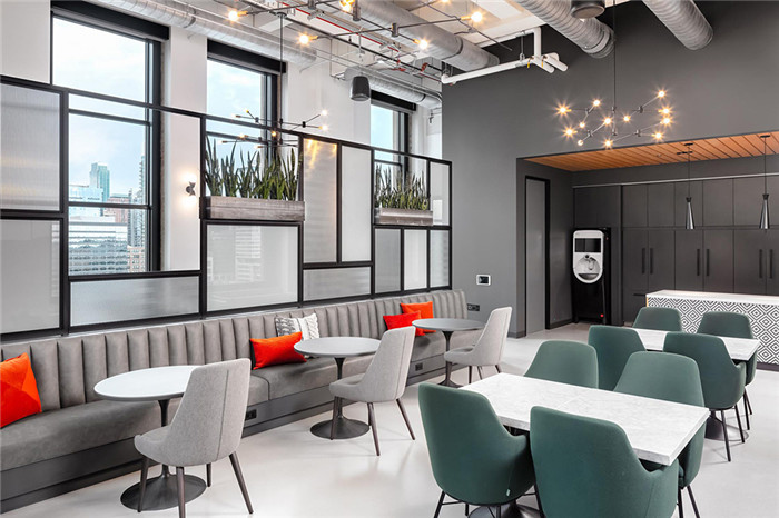 7000平精致工業(yè)風(fēng)制造公司總部辦公室裝修改造設(shè)計方案 7000平精致工業(yè)風(fēng)制造公司總部辦公室裝修改造設(shè)計方案