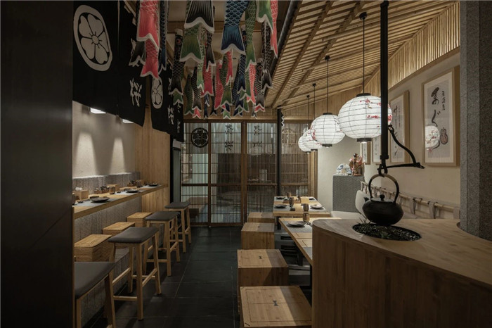 小型日料餐廳裝修設計案例