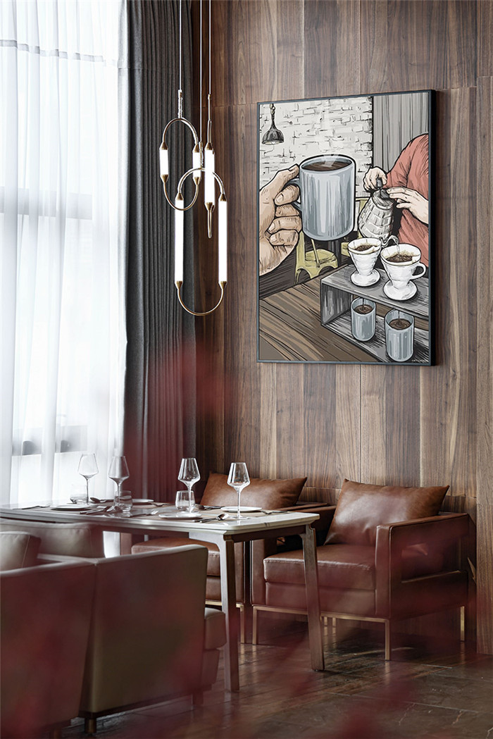 鄭州宏鈺堂分享高端商務(wù)中心咖啡廳裝修設(shè)計(jì)方案