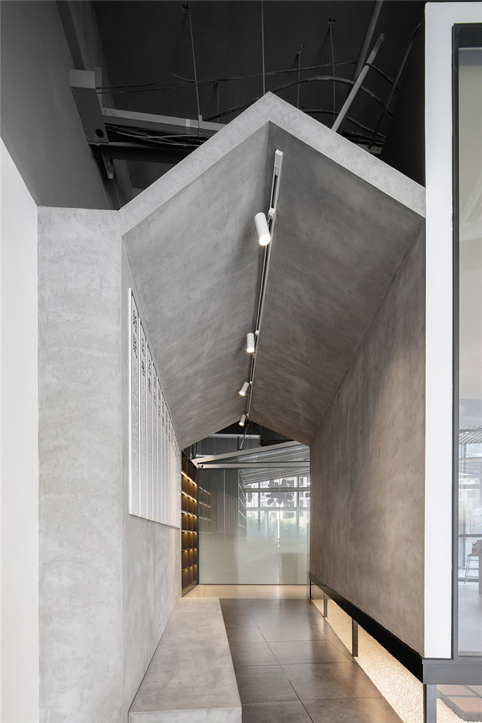 走廊設(shè)計(jì)-現(xiàn)代大氣的圍棋培訓(xùn)學(xué)校裝修設(shè)計(jì)方案  傳播國粹文化