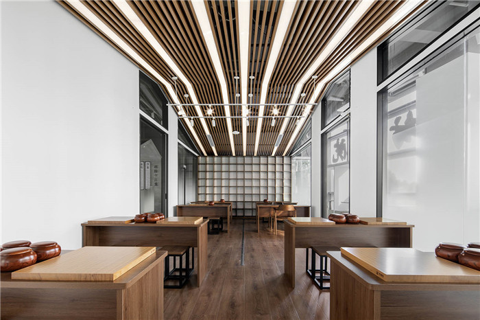 圍棋教室設(shè)計(jì)-現(xiàn)代大氣的圍棋培訓(xùn)學(xué)校裝修設(shè)計(jì)方案  傳播國粹文化