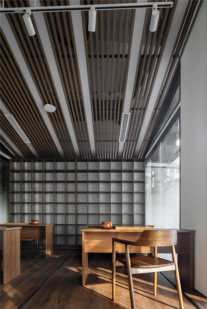 棋室裝修設(shè)計(jì)-現(xiàn)代大氣的圍棋培訓(xùn)學(xué)校裝修設(shè)計(jì)方案  傳播國粹文化