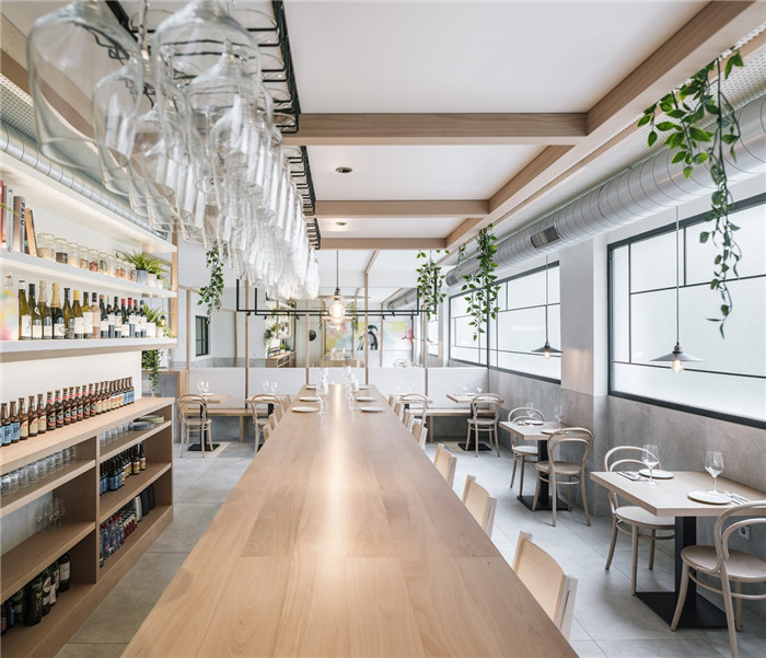 酒吧吧臺裝修設(shè)計-海鮮餐廳酒吧裝修設(shè)計方案