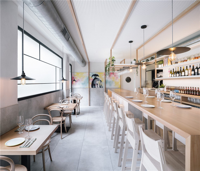 酒吧區(qū)裝修設(shè)計-海鮮餐廳酒吧裝修設(shè)計方案