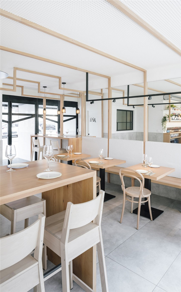 餐廳卡座區(qū)裝修設(shè)計-海鮮餐廳酒吧裝修設(shè)計方案