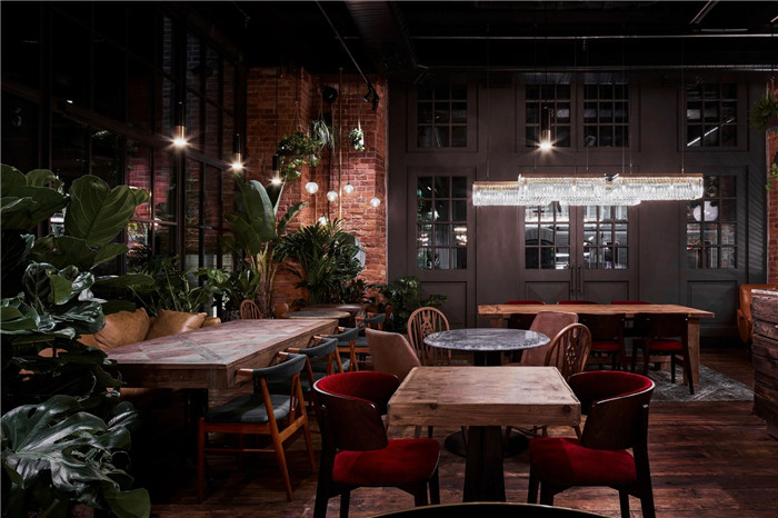 卡座區(qū)裝修設(shè)計(jì)-鄭州餐飲裝修公司推薦復(fù)古紅磚懷舊風(fēng)小酒館設(shè)計(jì)方案 卡座區(qū)裝修設(shè)計(jì)-鄭州餐飲裝修公司推薦復(fù)古紅磚懷舊風(fēng)小酒館設(shè)計(jì)方案