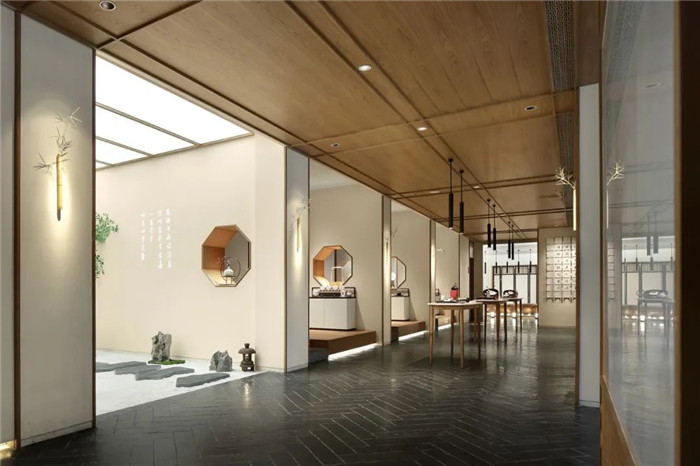 鄭州茶樓裝修公司分享別具東方氣質(zhì)的茶室裝修案例 鄭州茶樓裝修公司分享別具東方氣質(zhì)的茶室裝修案例