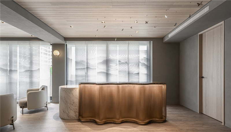 鄭州高端中醫(yī)醫(yī)美裝修實(shí)景圖