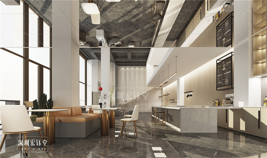 咖啡廳裝修設(shè)計(jì)-河南沃牛生物科技辦公樓裝修效果圖 咖啡廳裝修設(shè)計(jì)-河南沃牛生物科技辦公樓裝修效果圖