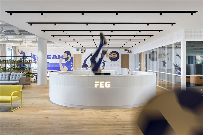 簡約北歐風(fēng)體育博彩公司辦公室裝修設(shè)計(jì)方案