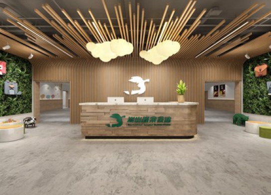 橡果綠色有機餐廳設(shè)計